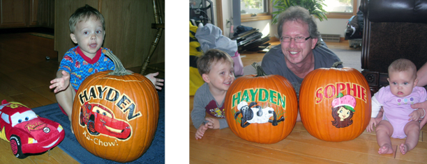 John Koester Originals - Pumpkin Painting